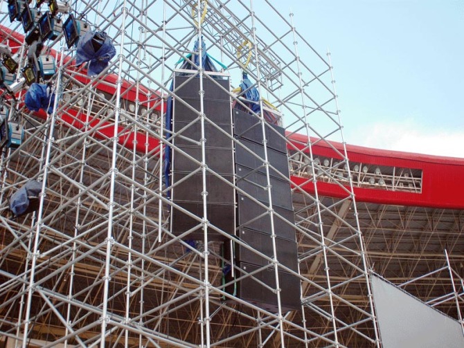 Net rack，background truss